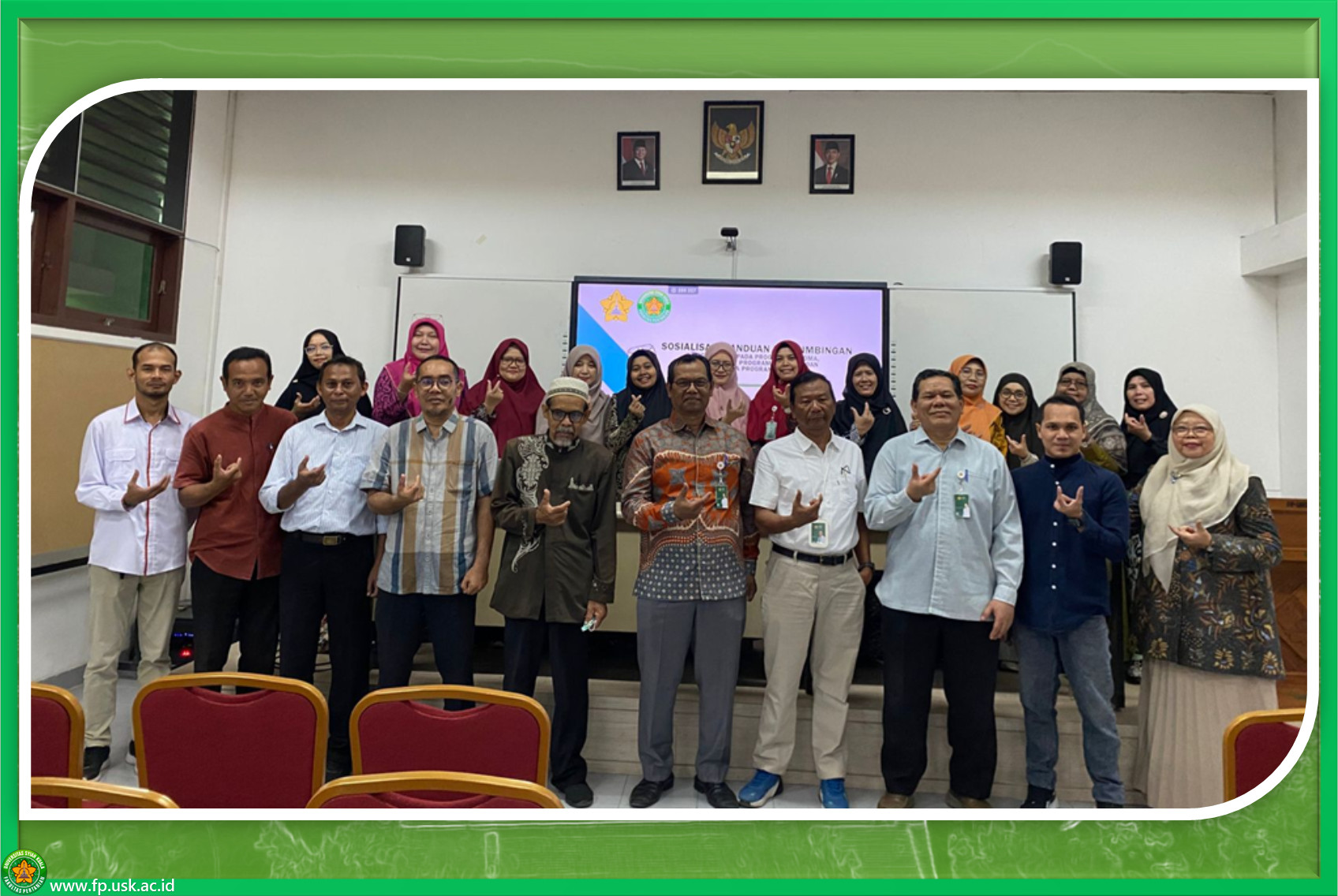 Fakultas Pertanian USK Sosialisasikan Buku Panduan Pembimbingan Penelitian