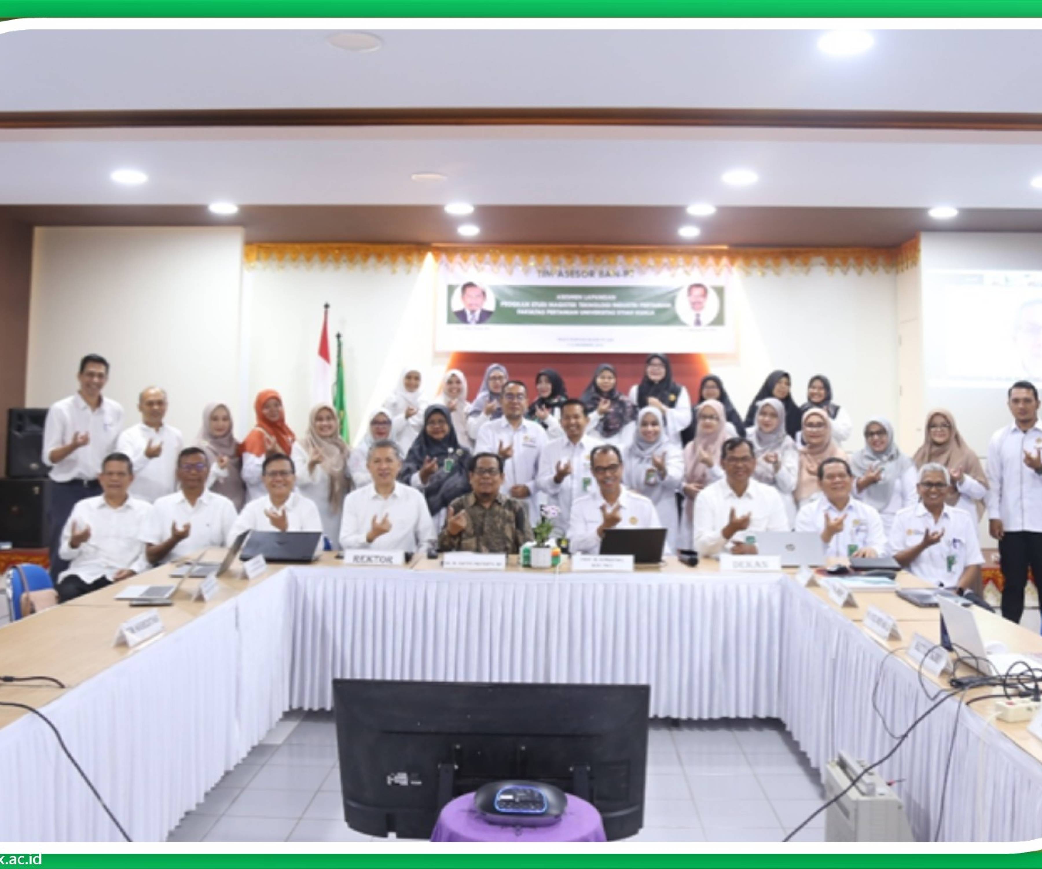 Pelaksanaan Asesmen Lapangan Akreditasi Program Studi Diploma Budidaya Peternakan & Magister Teknologi Industri Pertanian, Fakultas Pertanian Universitas Syiah Kuala