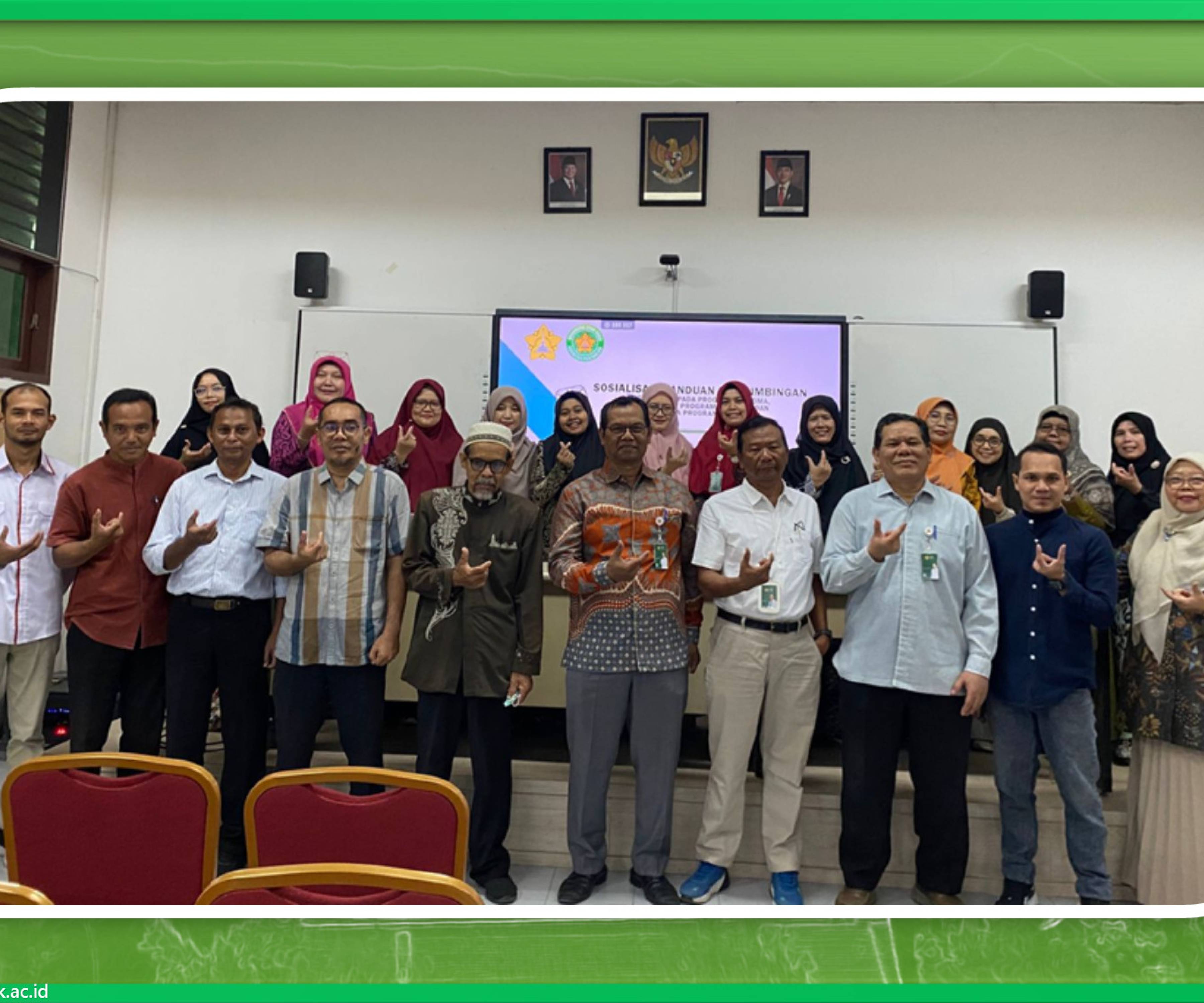 Fakultas Pertanian USK Sosialisasikan Buku Panduan Pembimbingan Penelitian